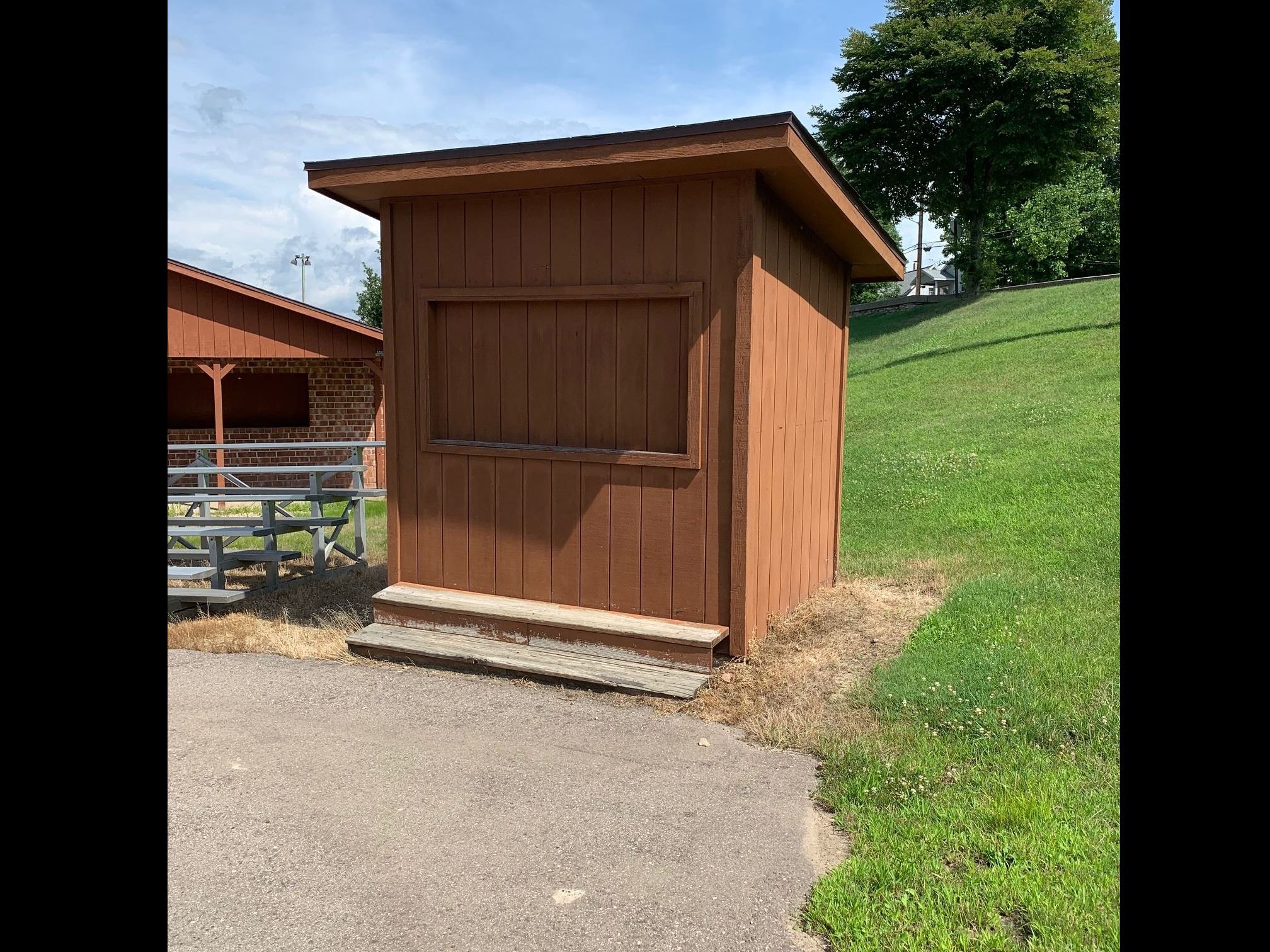 Lodi Park - Goeres - Baseball announcers shelter