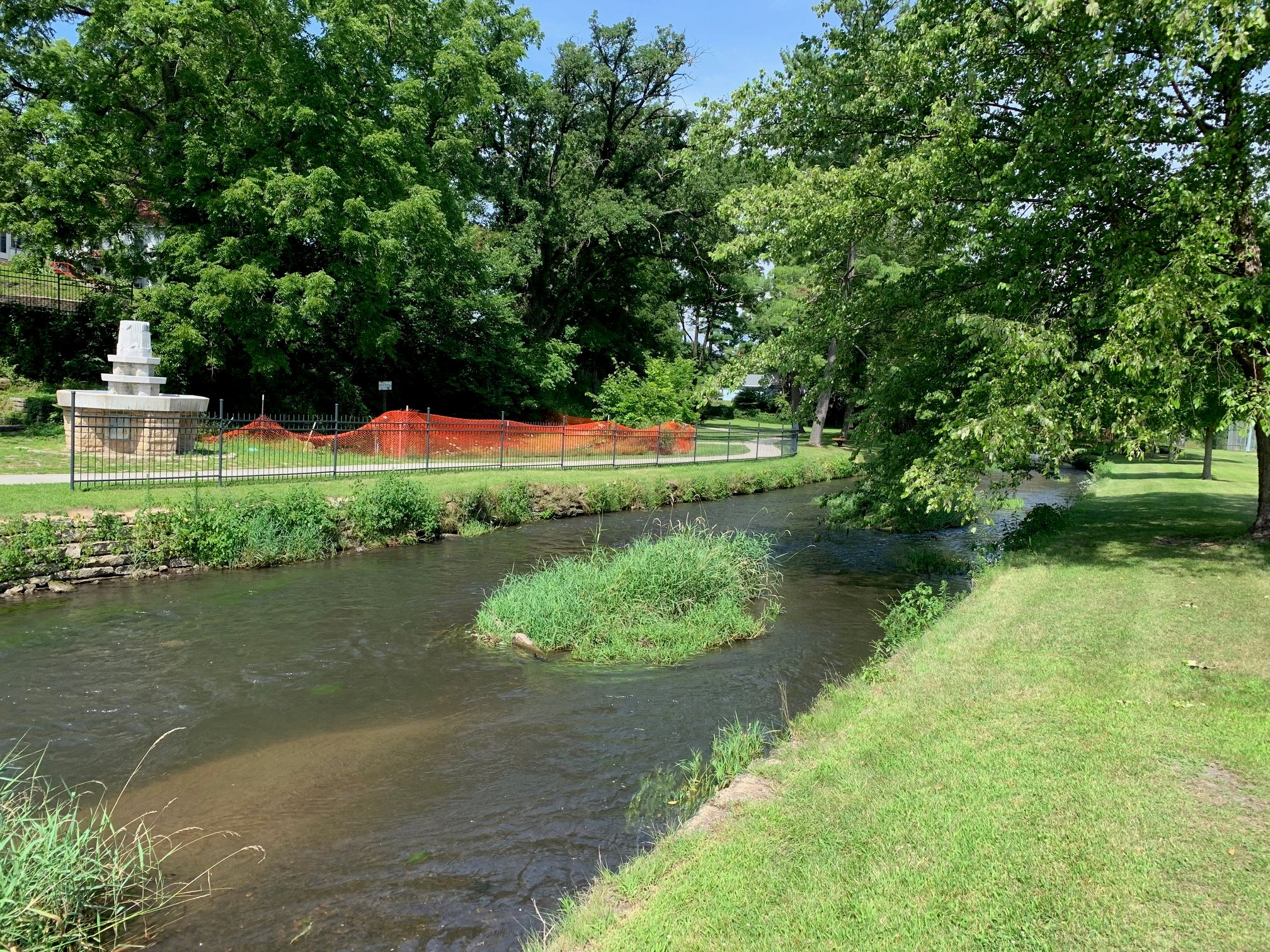 Lodi Park - Goeres - Spring Creek west wall north