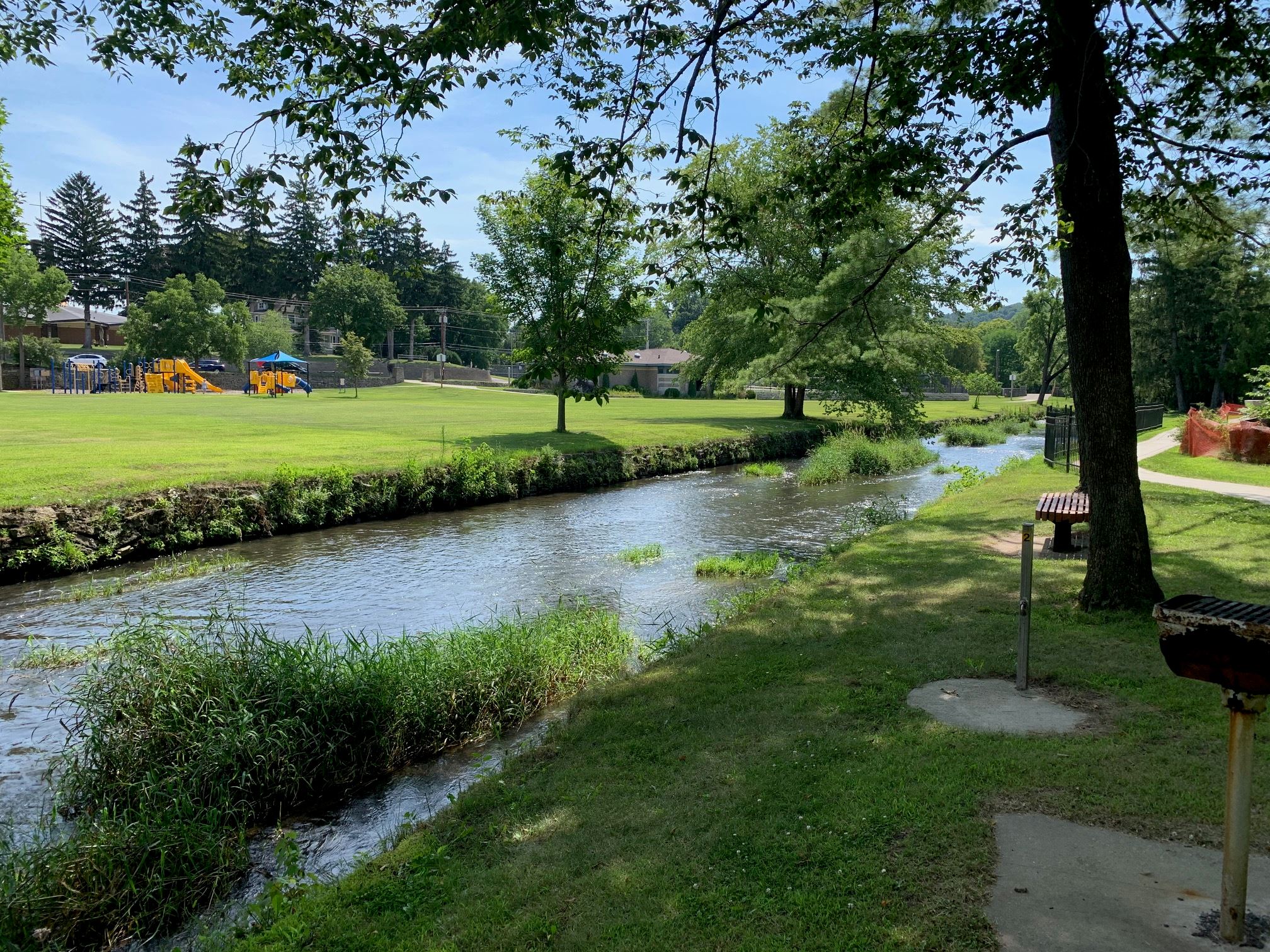 Lodi Park - Goeres - Spring Creek east wall